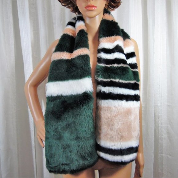 Ann Taylor Faux Fur Stole - Picture 3 of 7